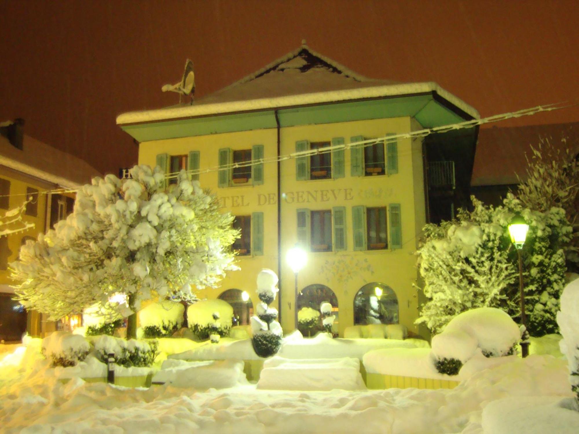 Hotel De Geneve Et Restaurant , Faverges-Seythenex Eksteriør bilde