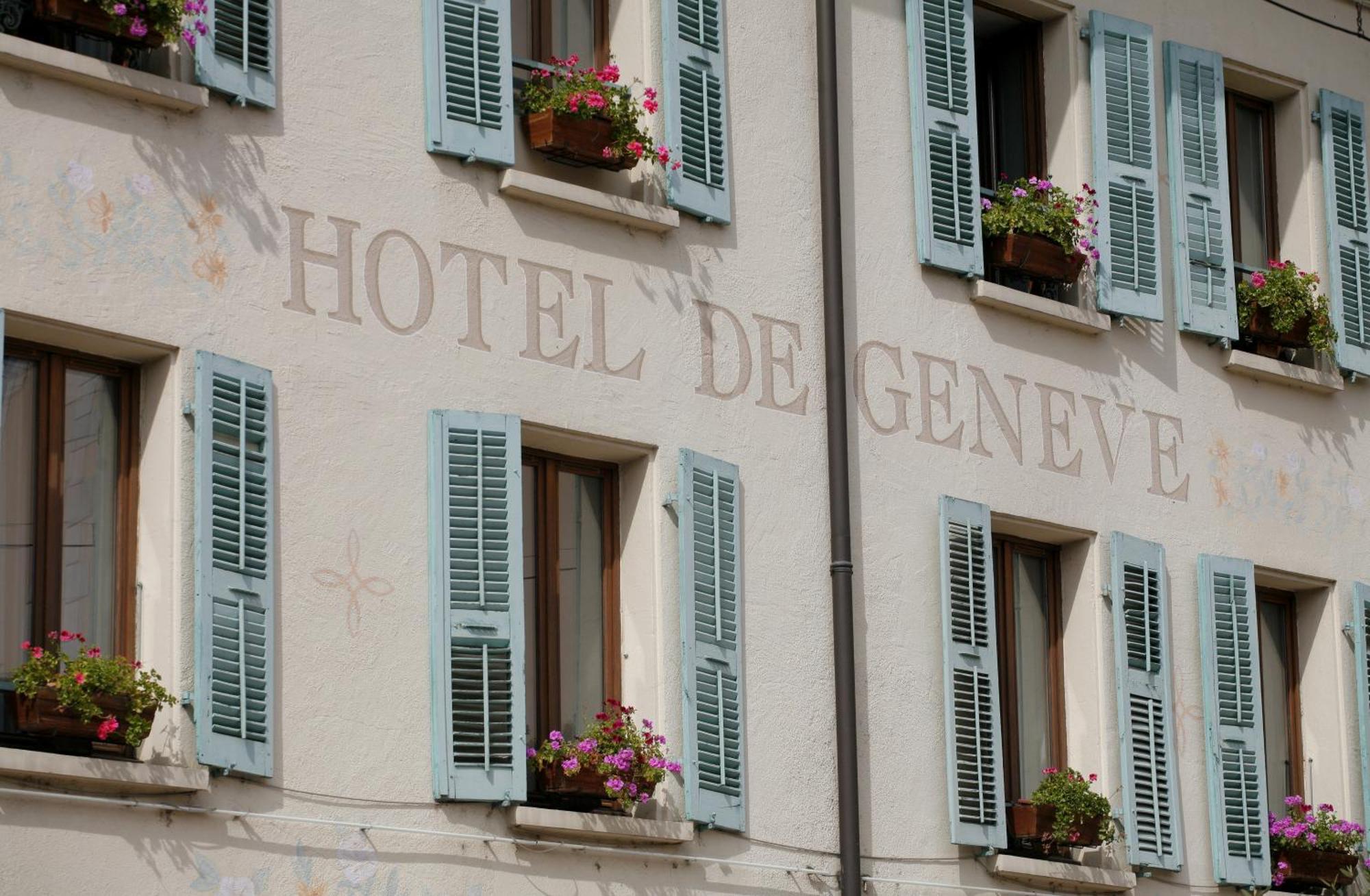 Hotel De Geneve Et Restaurant , Faverges-Seythenex Eksteriør bilde