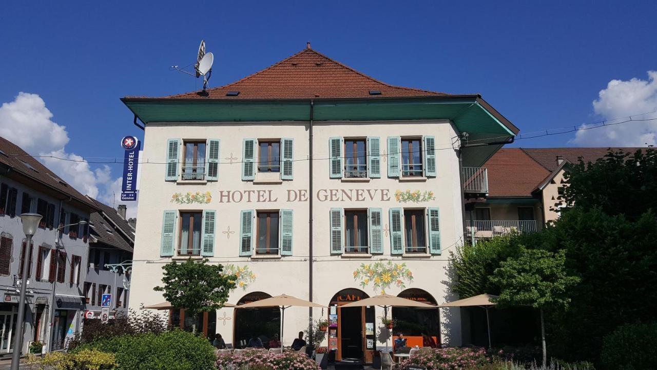 Hotel De Geneve Et Restaurant , Faverges-Seythenex Eksteriør bilde
